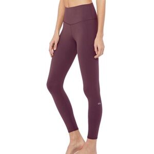 ALO Yoga Plum Leggings XS 27”